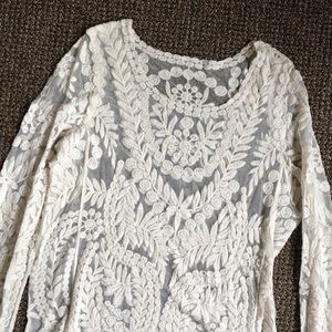 Lace tee shirt